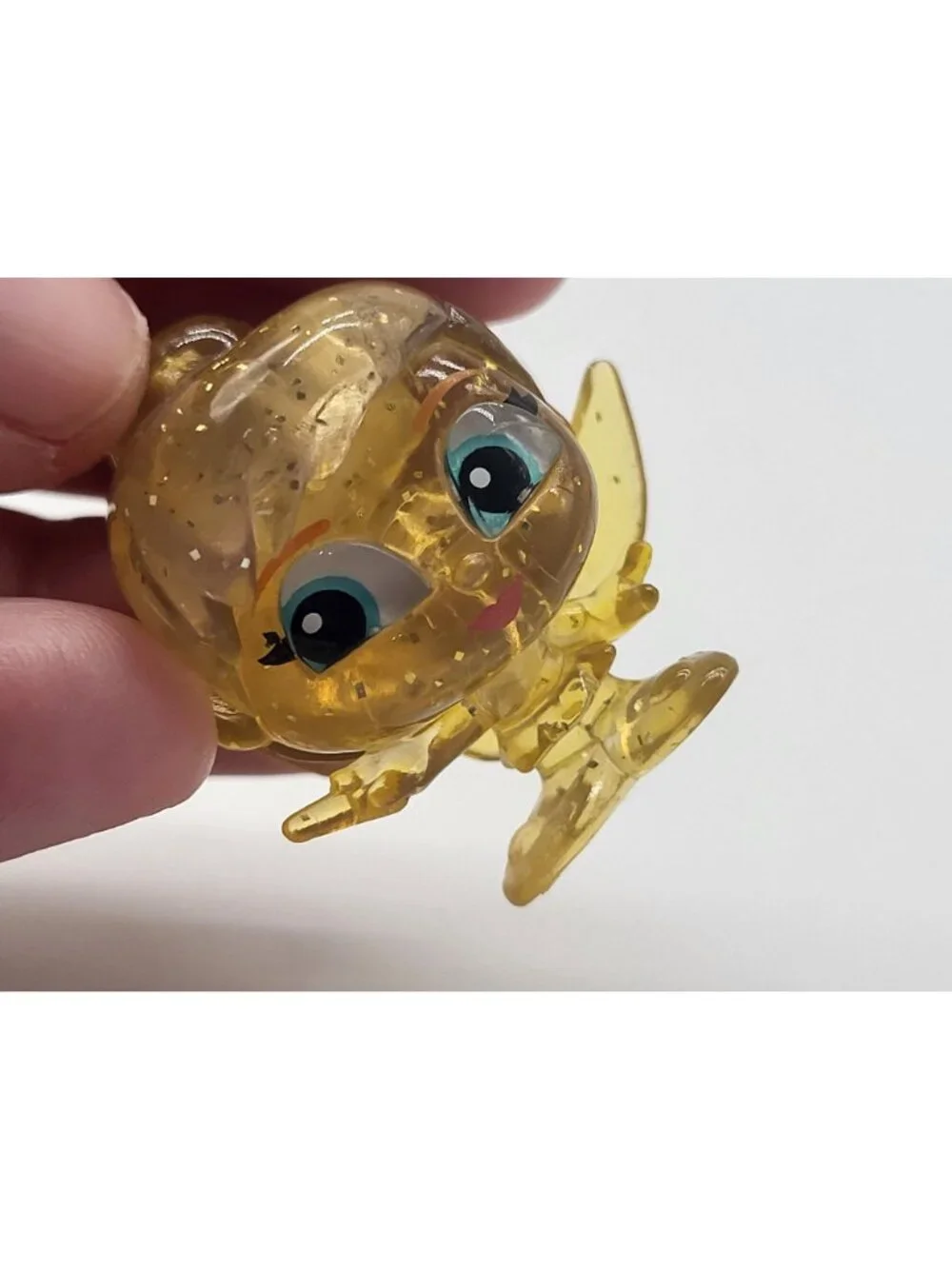 Disney Doorables Peter Pan Series 6 Gold Clear Glitter Tinkerbell Exclusive